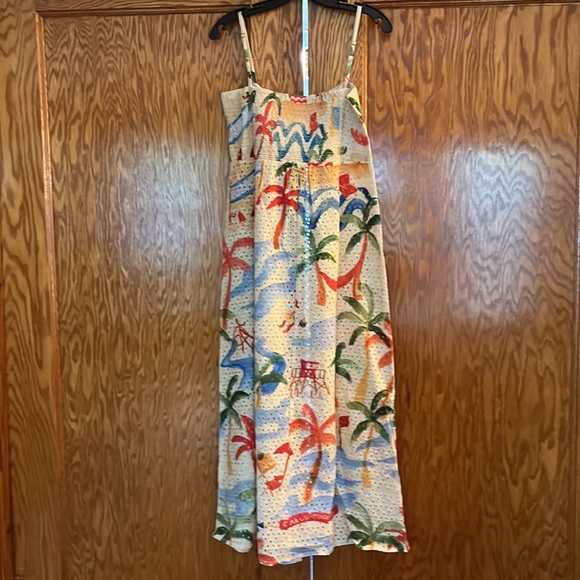 Farm Rio Copacabana Tropical Eyelet Cover Up NWT - Picture 11 of 16